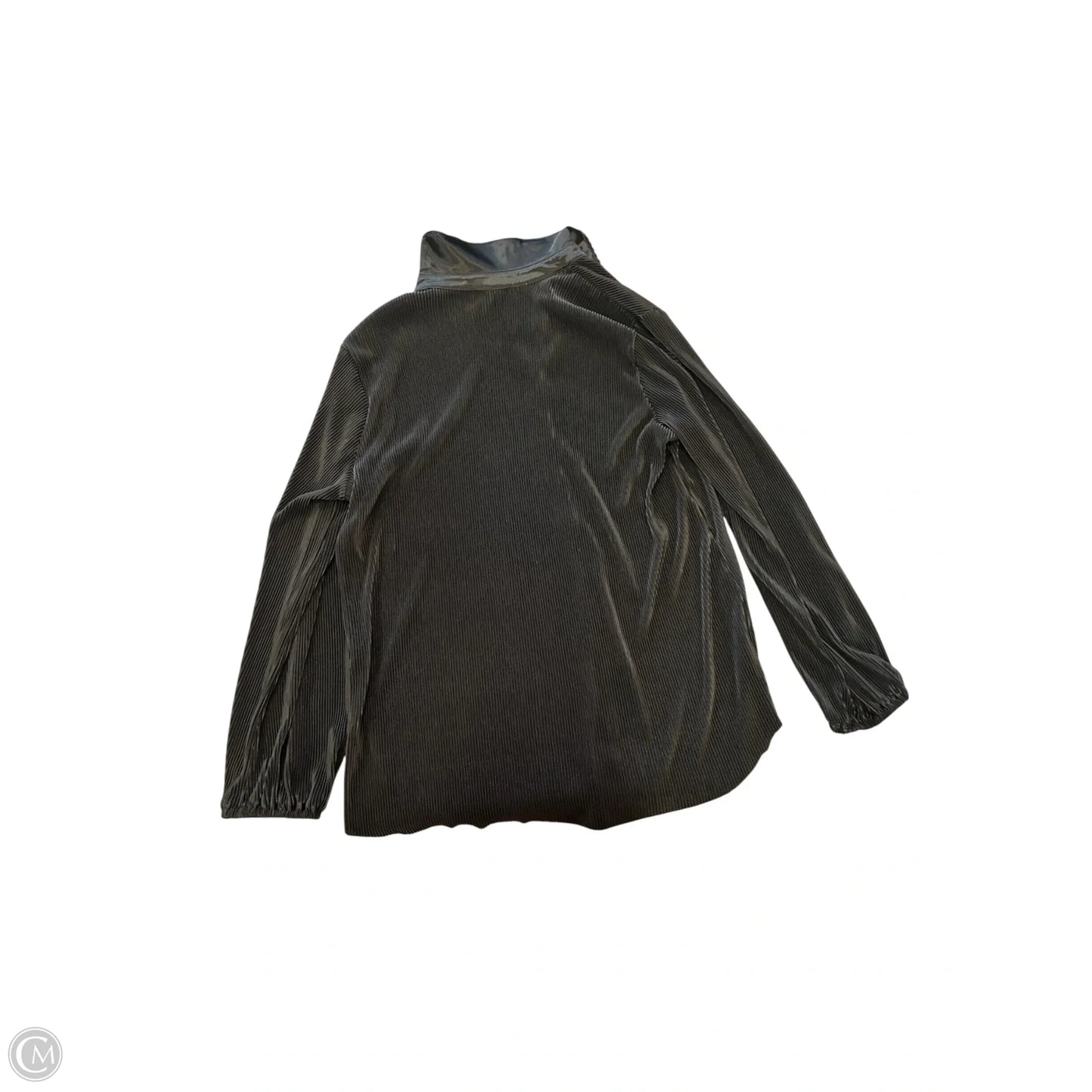 Blouse Long Sleeve By Ro & De In Black, Size: Xxl