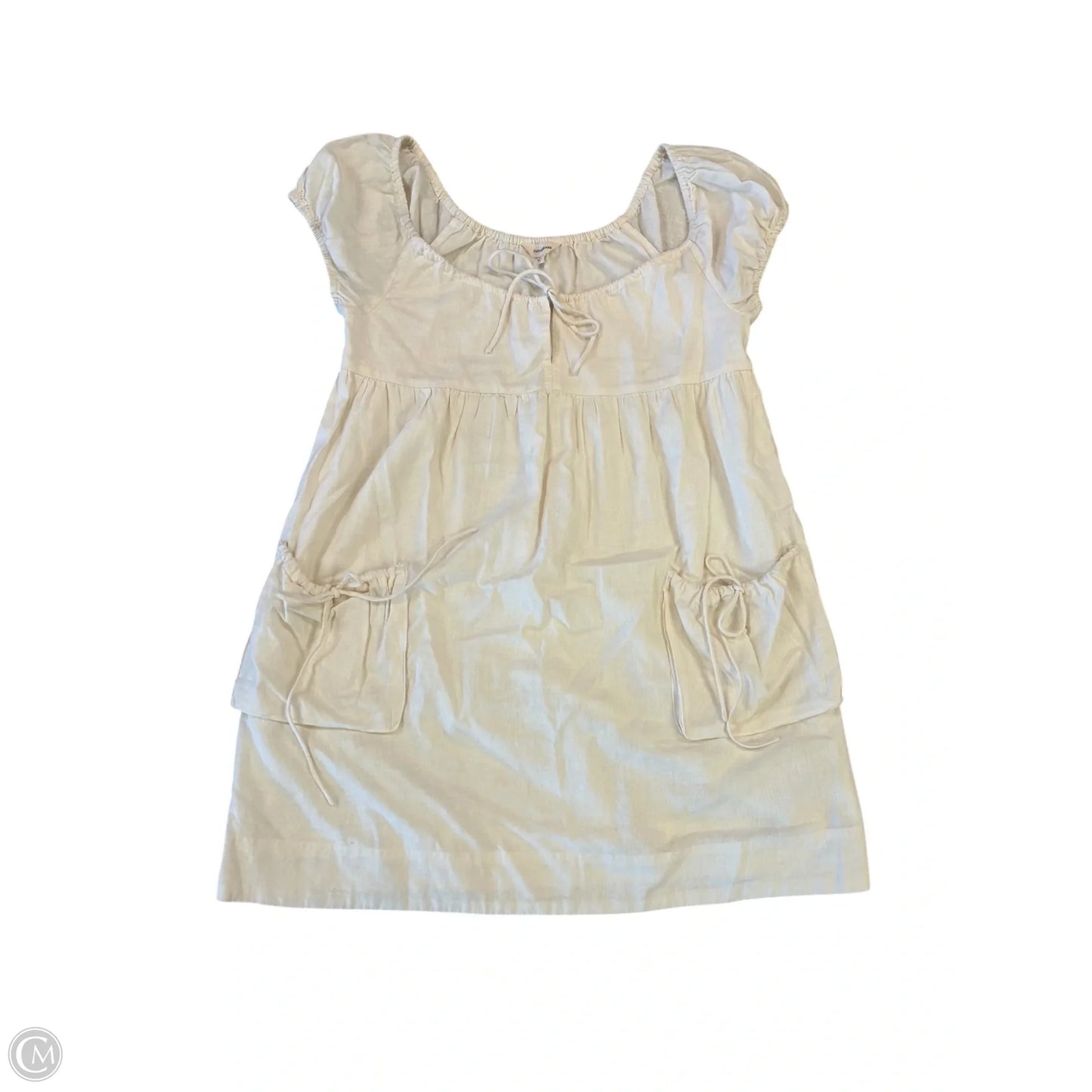 Dress Casual Short By Lucky Brand In Cream, Size: M