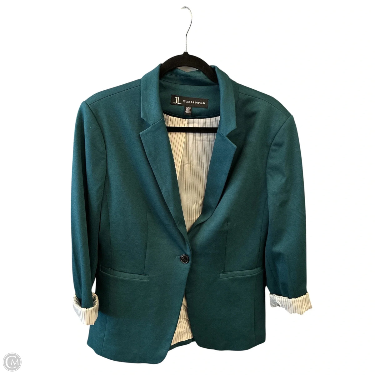 Blazer By Jules & Leopold In Blue, Size: Xl