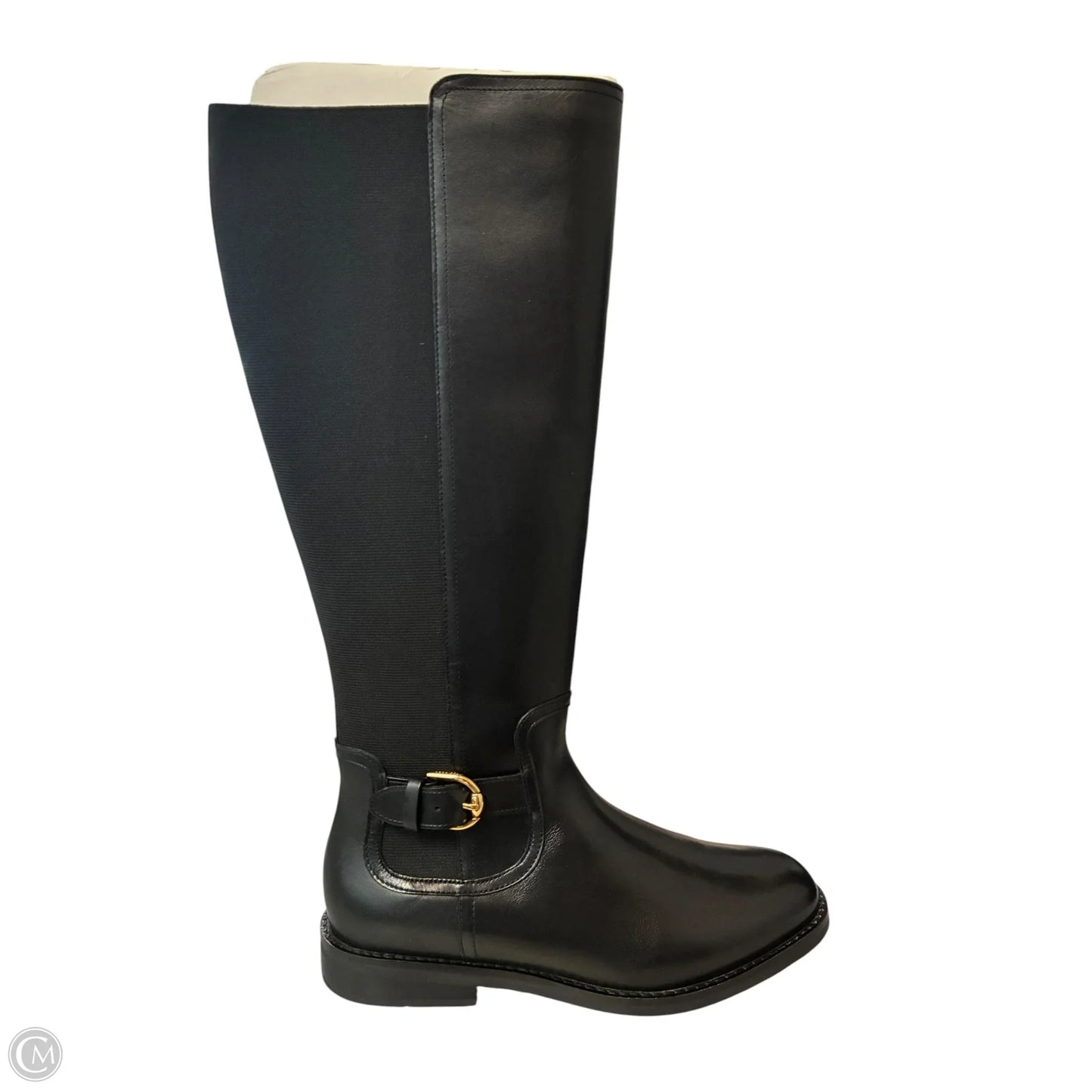 Boots Knee Flats By Cole-haan In Black, Size: 8.5