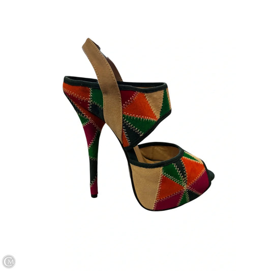 Shoes Heels Stiletto By Cmf In Multi-colored, Size: 7