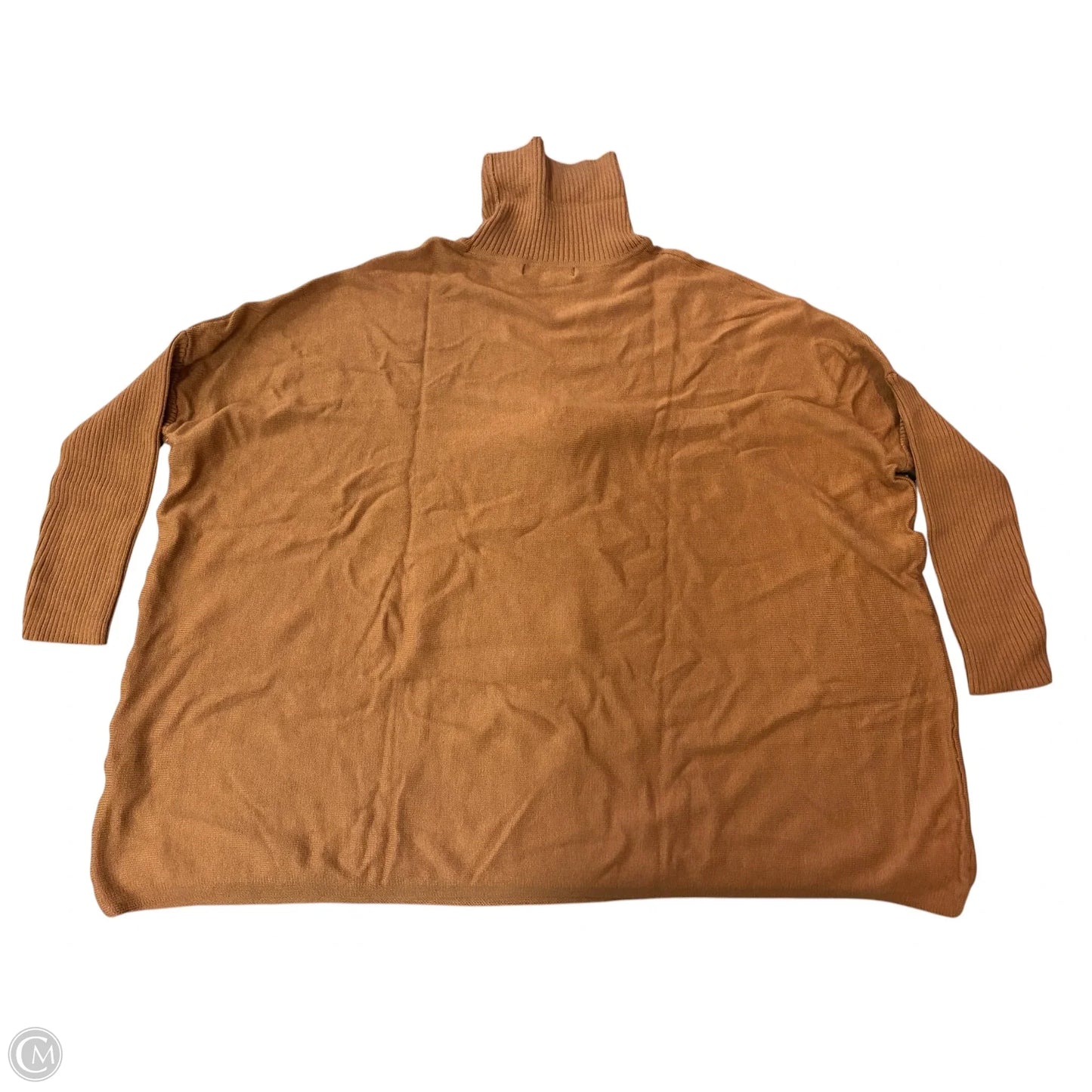 Top Long Sleeve By Joseph A. In Brown, Size: M
