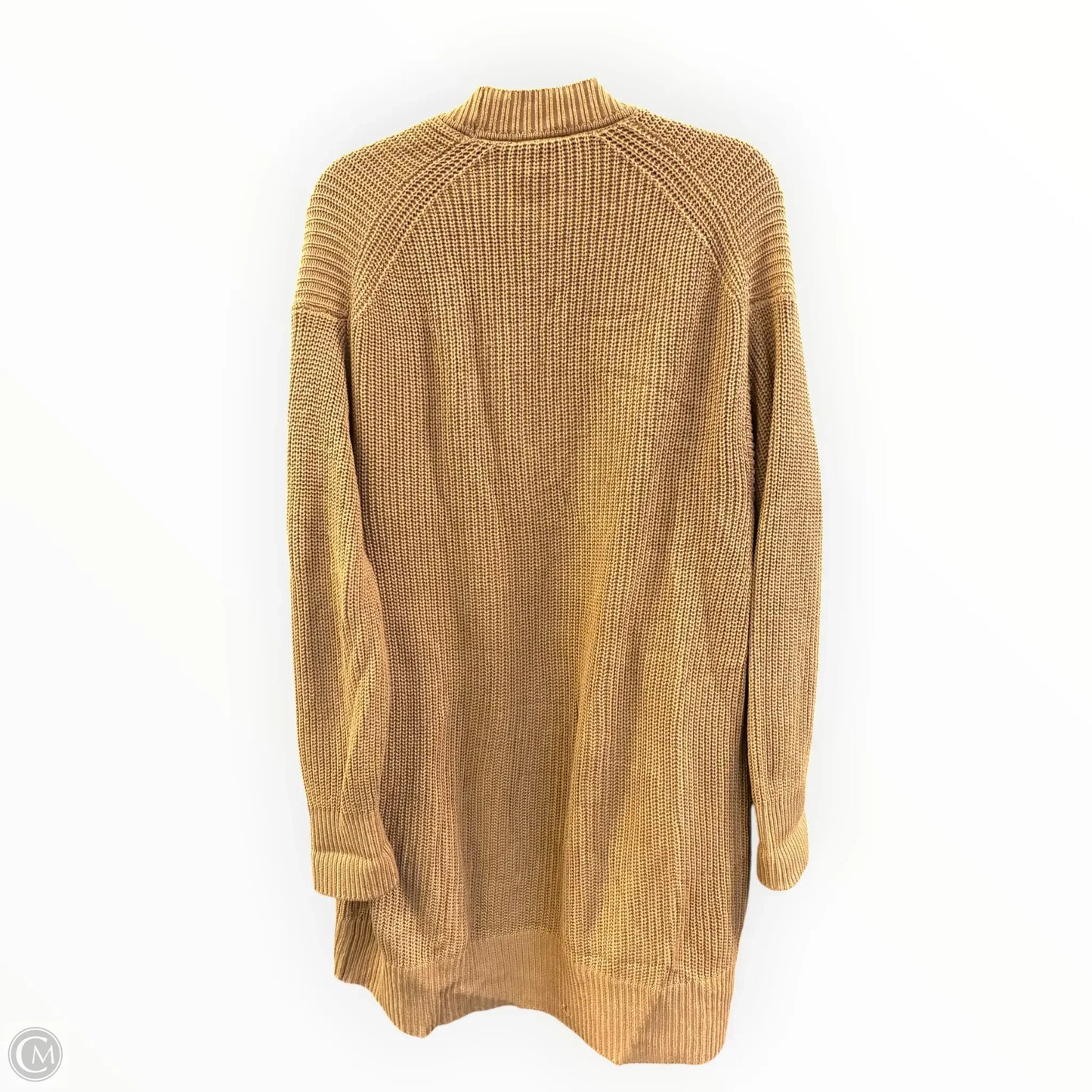 Sweater Cardigan By Cmf In Brown, Size: L