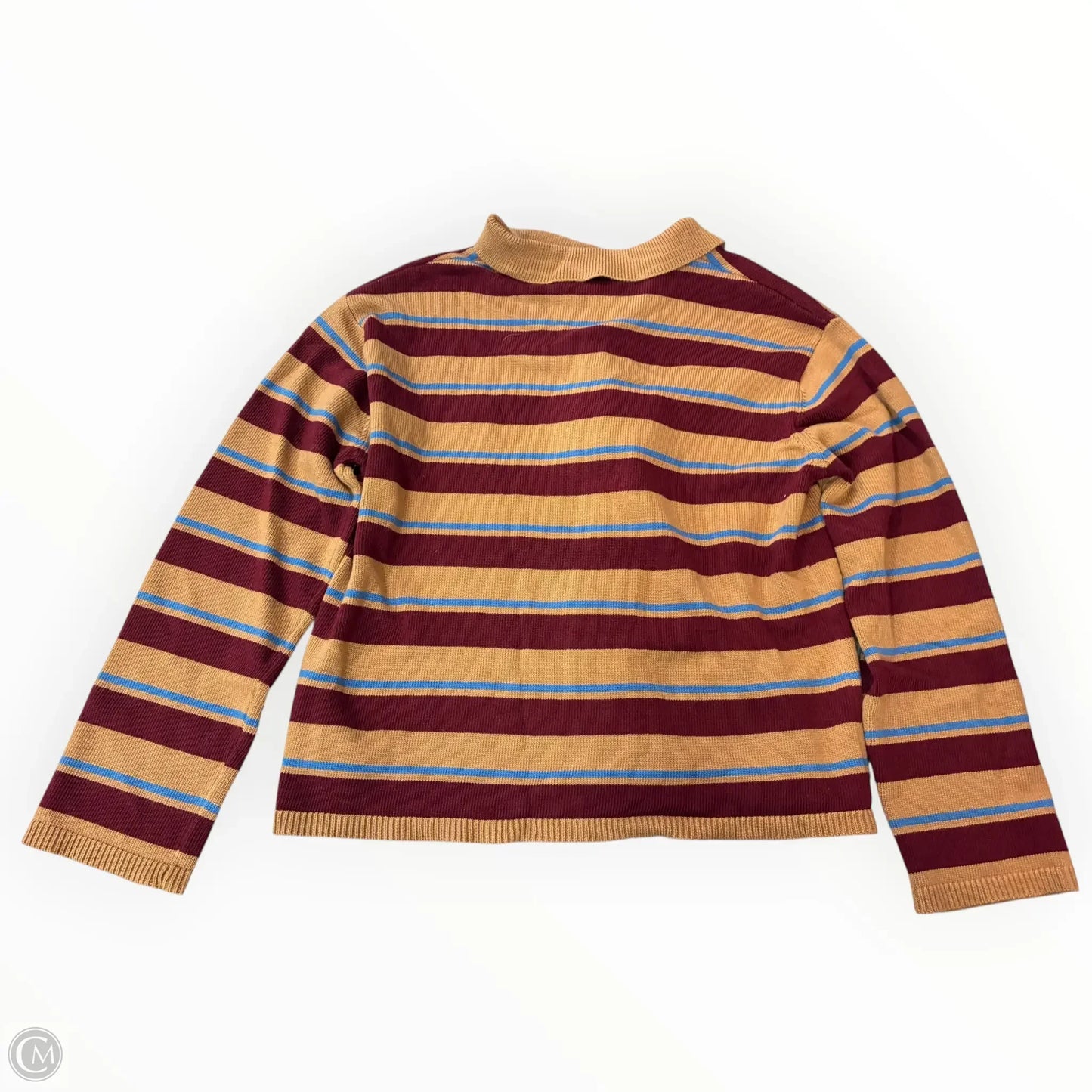 Sweater By English Factory In Striped Pattern, Size: L