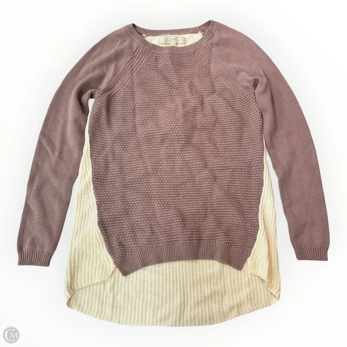 Sweater By Loft In Mauve, Size: S