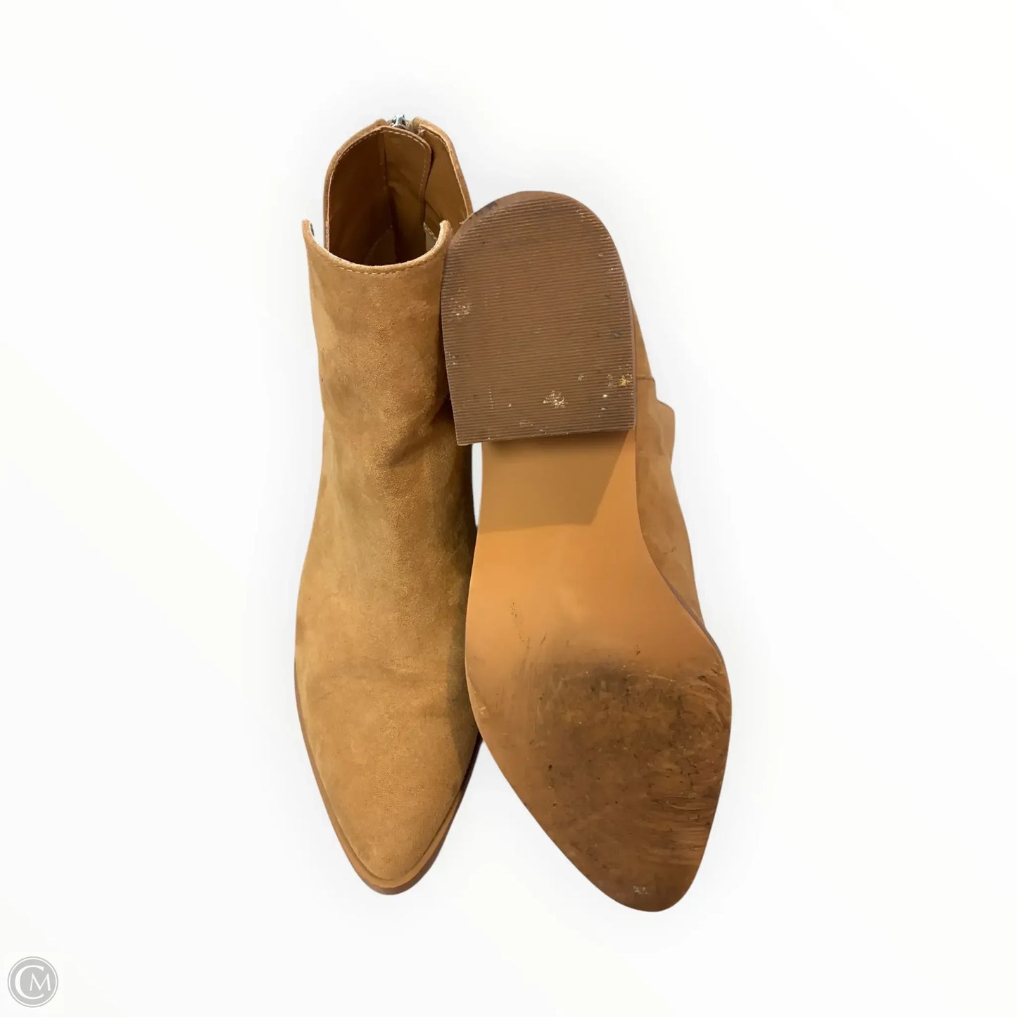 Boots Ankle Heels By Bp In Brown, Size: 8.5
