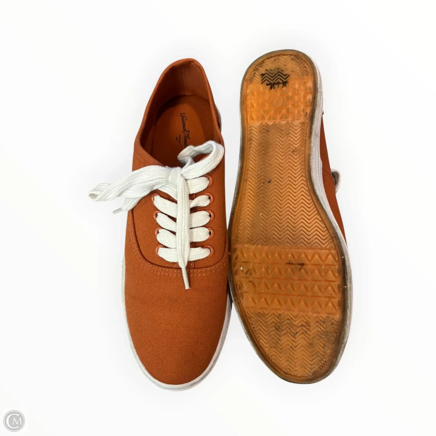 Shoes Sneakers By Universal Thread In Orange, Size: 7