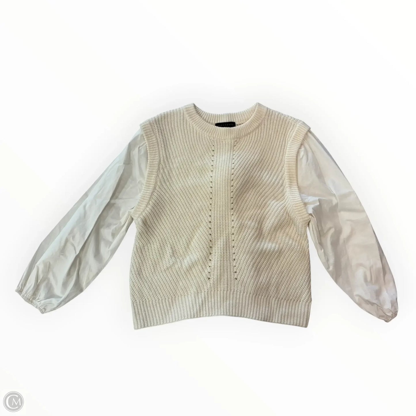 Sweater By Sanctuary In Cream & White, Size: M