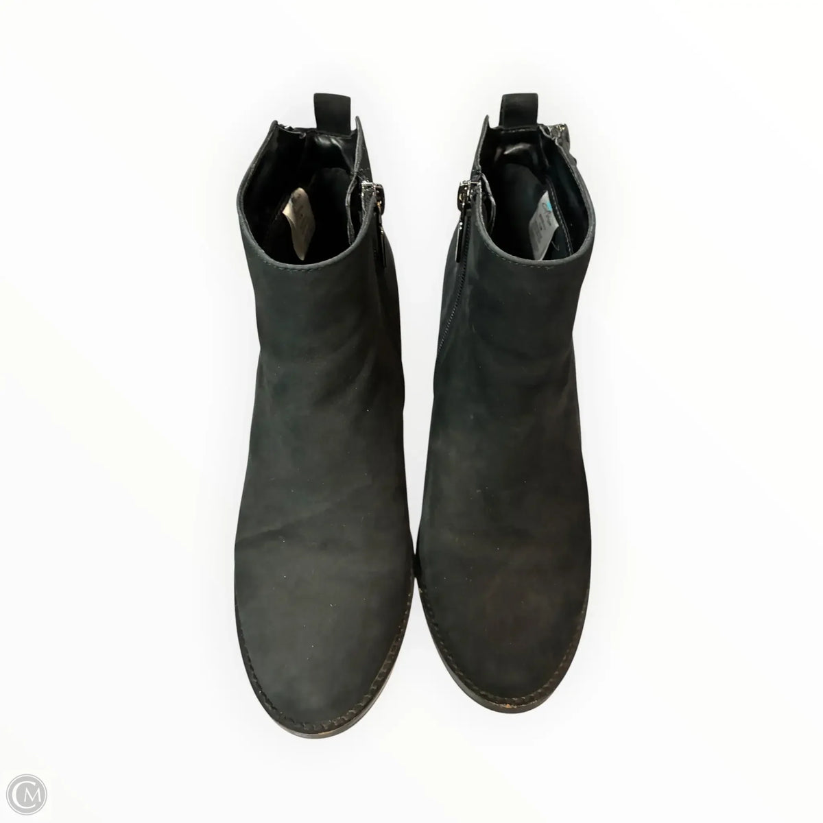 Boots Ankle Heels By Cmf In Black, Size: 7.5