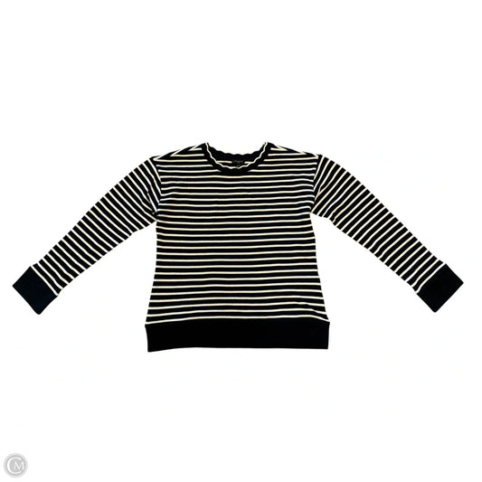 Top Long Sleeve By Talbots In Striped Pattern, Size: S