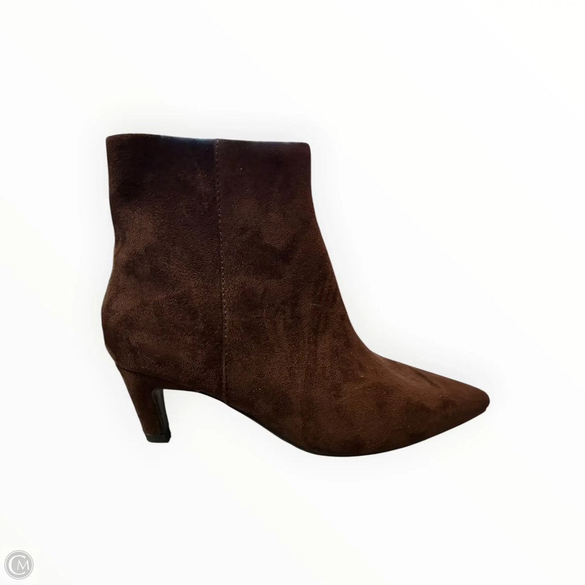 Boots Ankle Heels By Universal Thread In Brown, Size: 7
