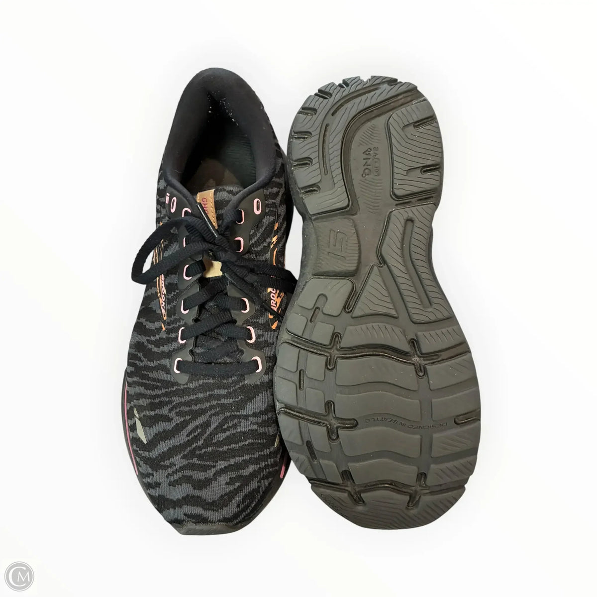 Shoes Athletic By Brooks In Black, Size: 10