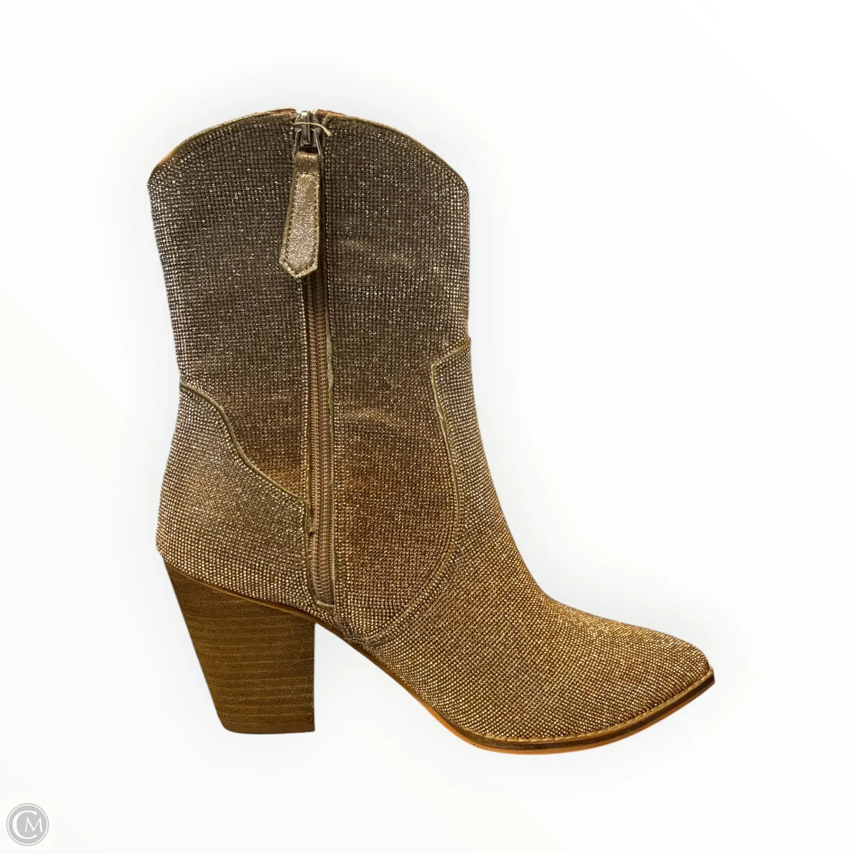 Boots Western By Corkys In Gold, Size: 9