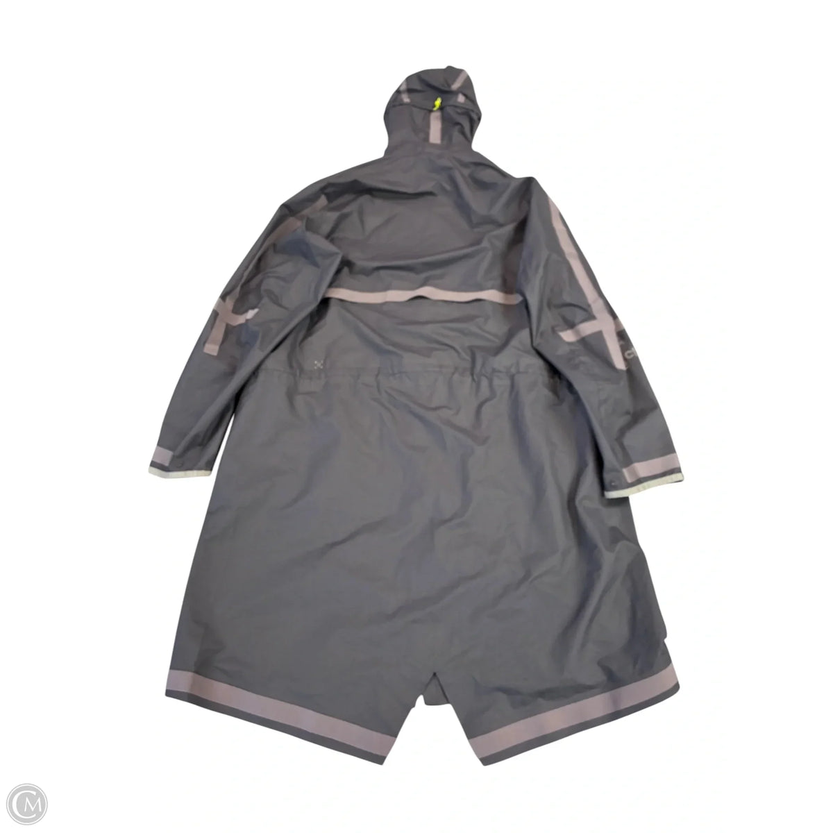 Coat Raincoat By Lululemon In Grey, Size: L