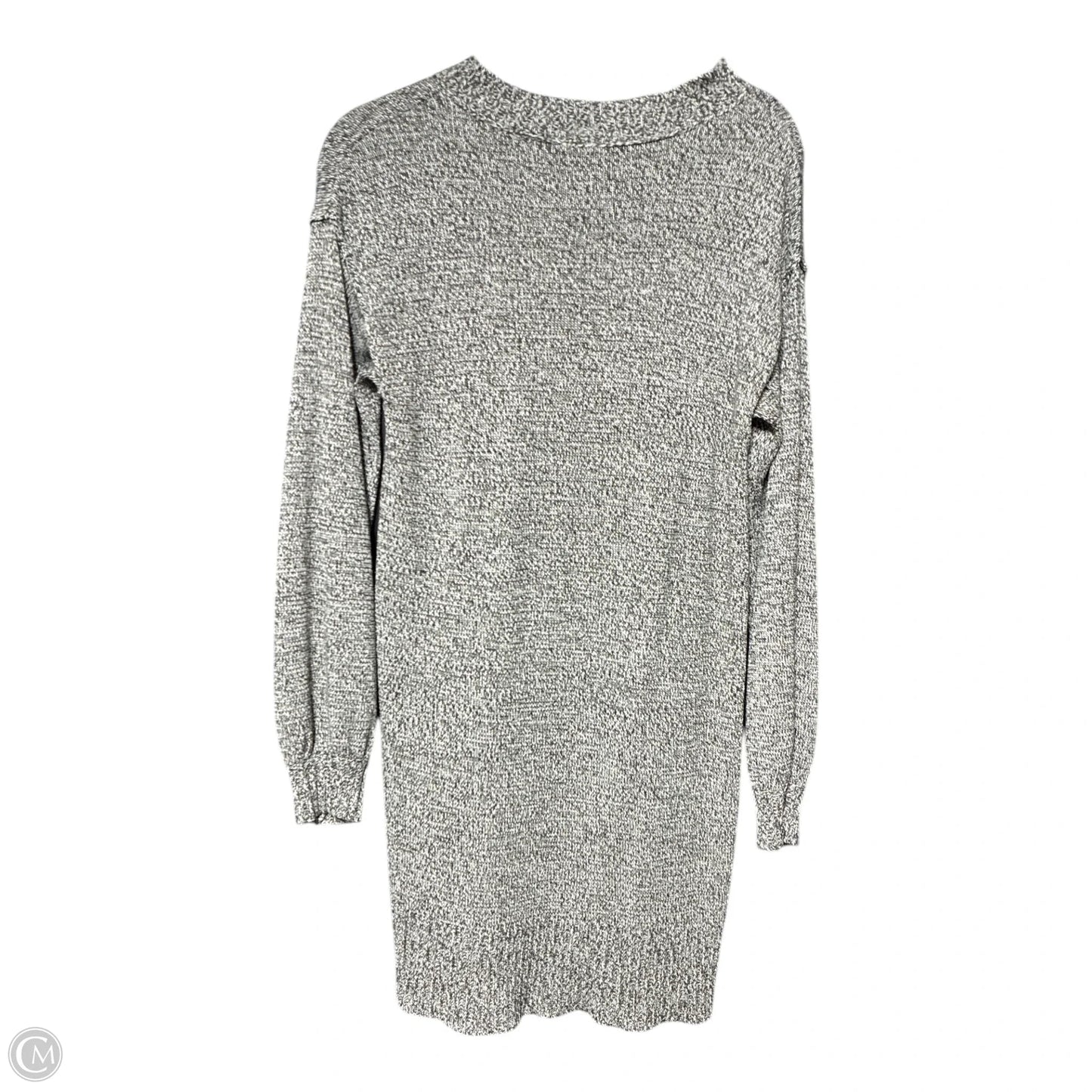 Dress Sweater By Cme In Grey, Size: M