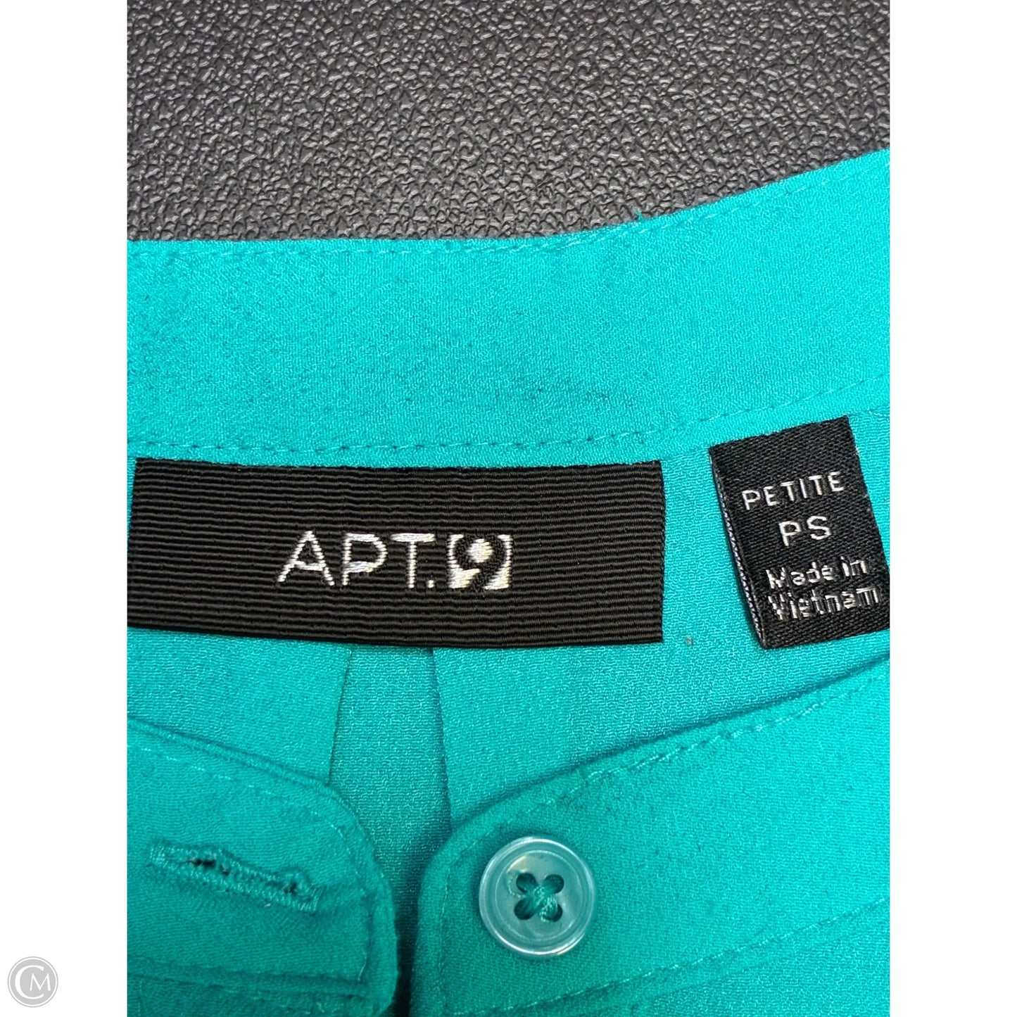 Top Sleeveless By Apt 9 In Aqua, Size: Sp