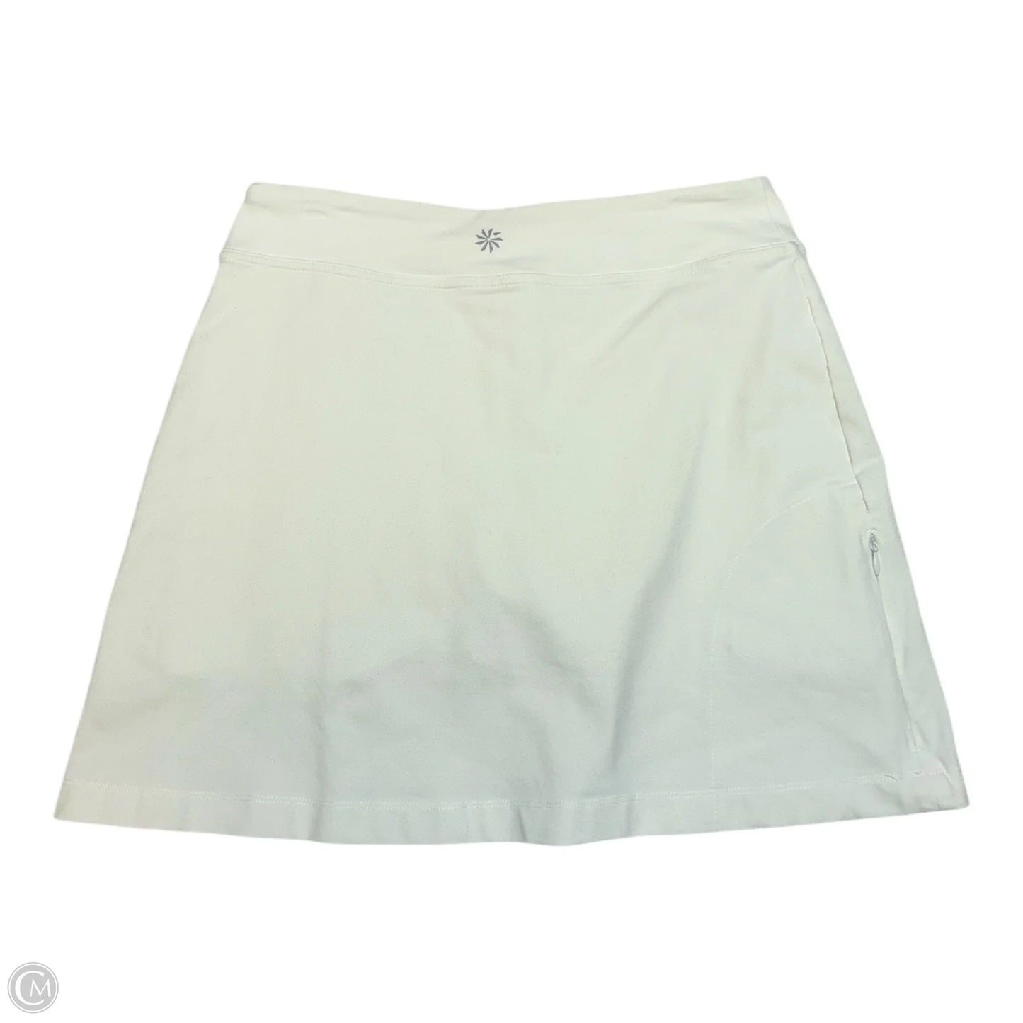 Athletic Skort By Athleta In White, Size: S