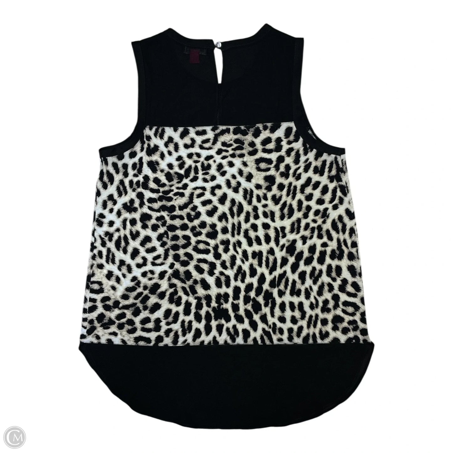 Top Sleeveless By Vince Camuto In Animal Print, Size: Xs