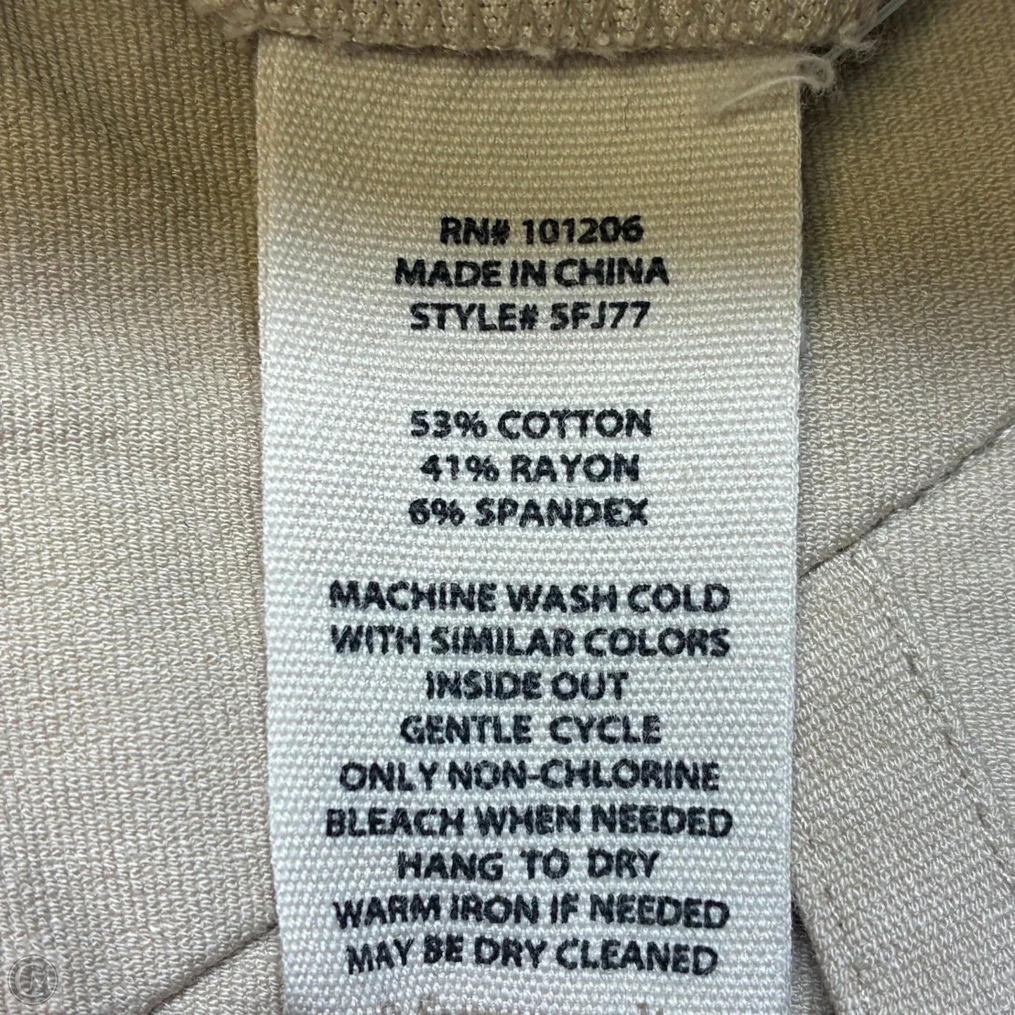 Shorts By Soft Surroundings In Tan, Size: 22