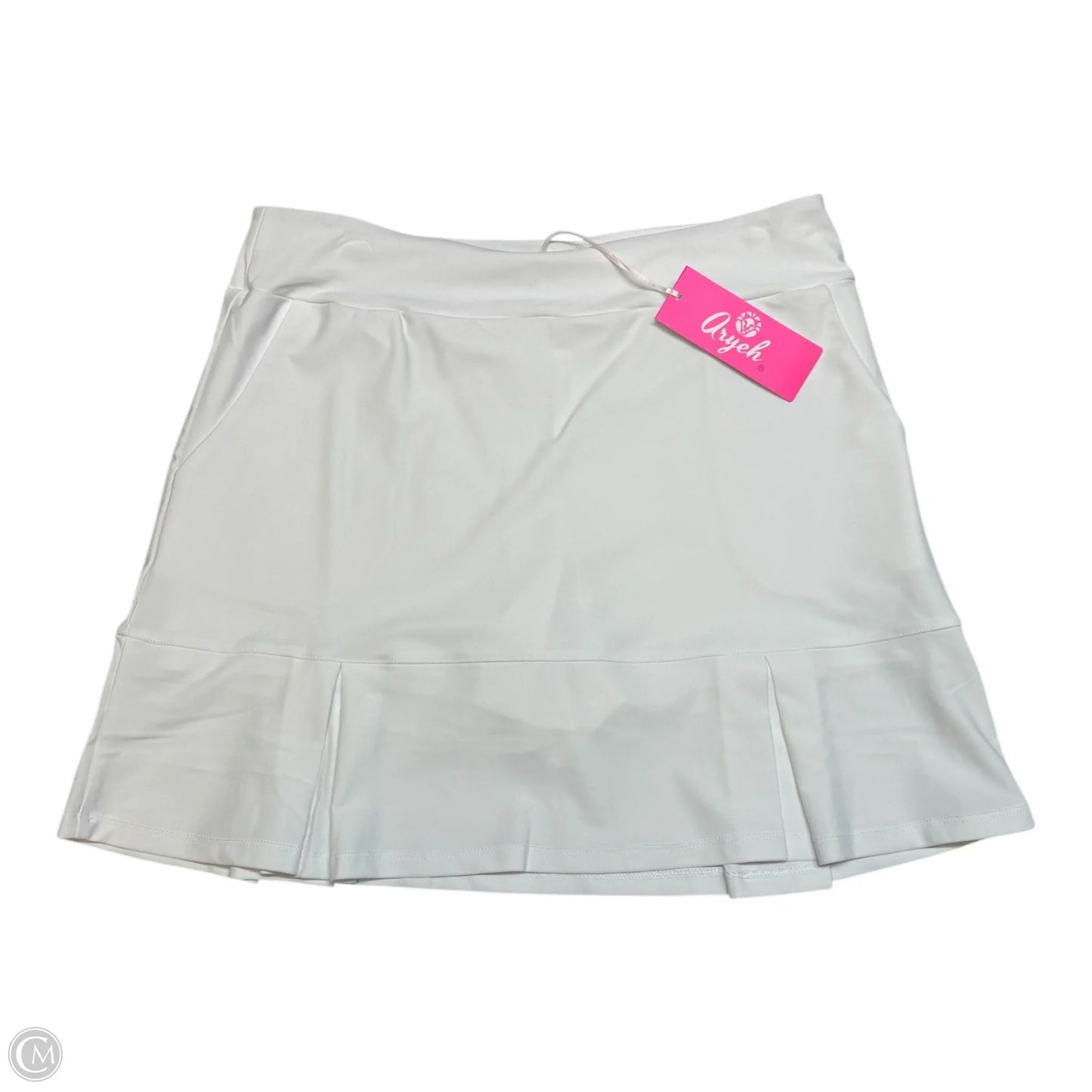 Athletic Skirt By Cmf In White, Size: M
