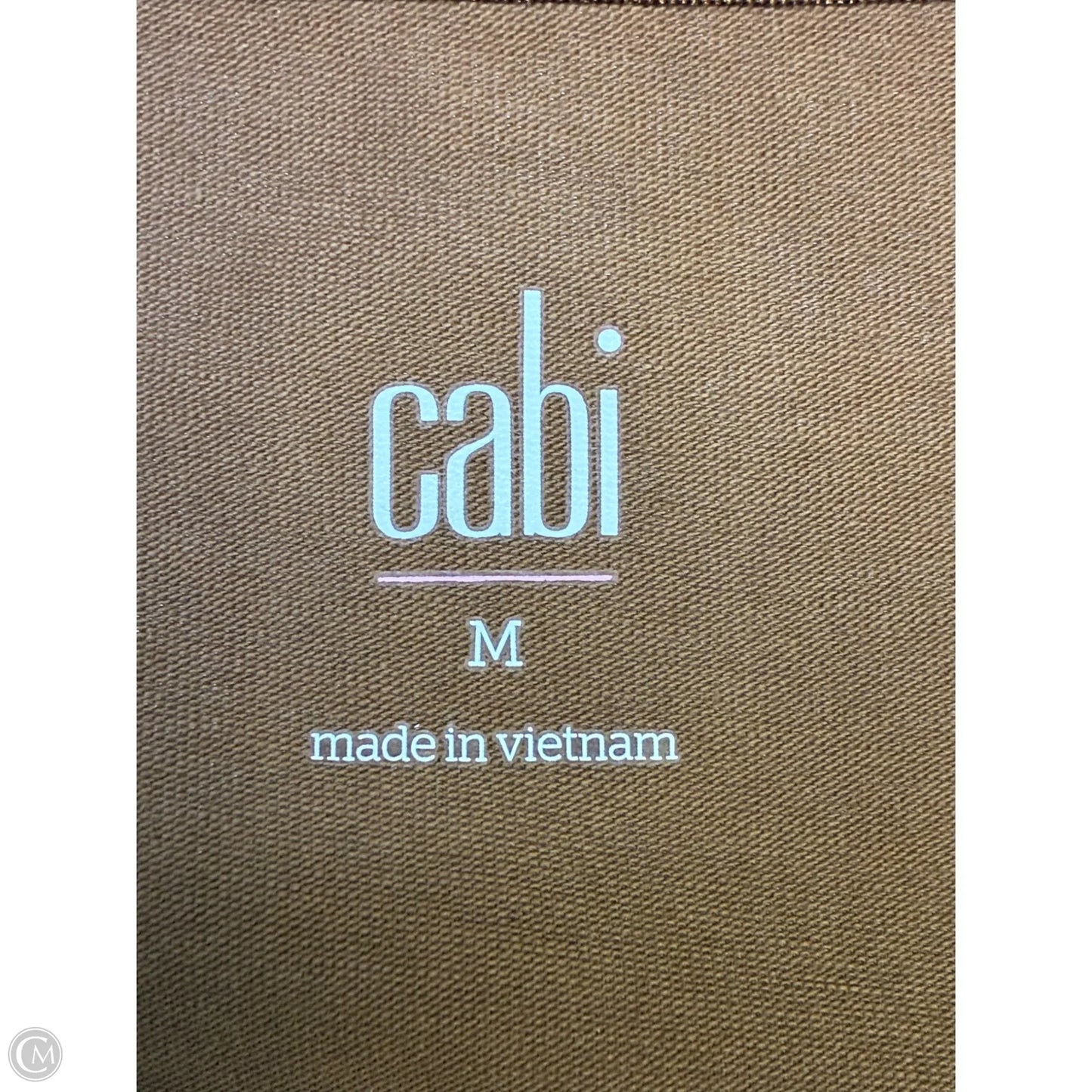 Top Sleeveless By Cabi In Brown, Size: M