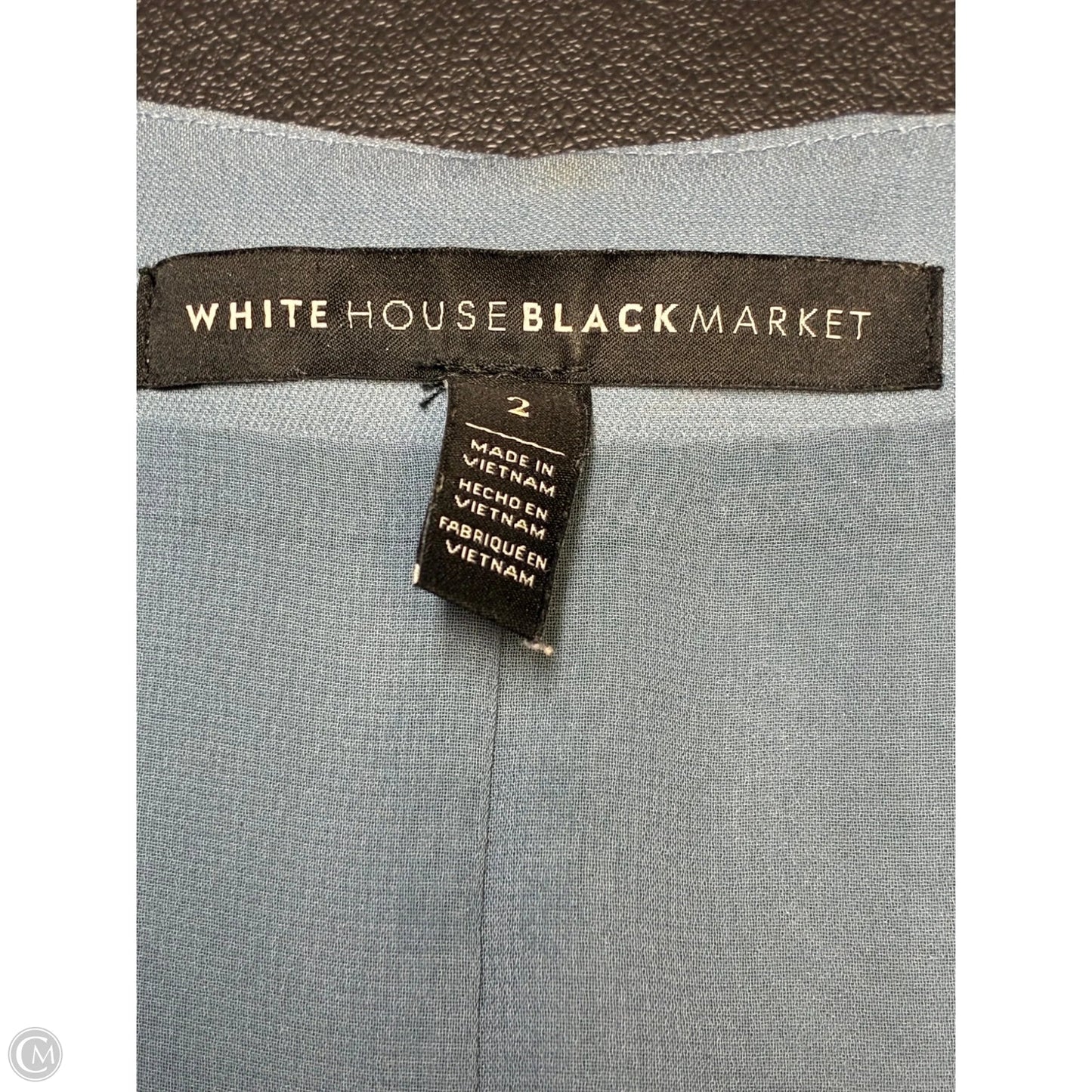 Top Sleeveless By White House Black Market In Blue, Size: S