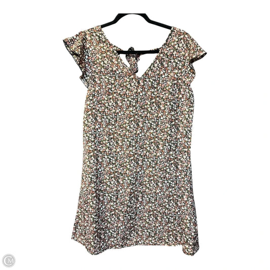 Dress Casual Short By Shein In Floral Print, Size: M