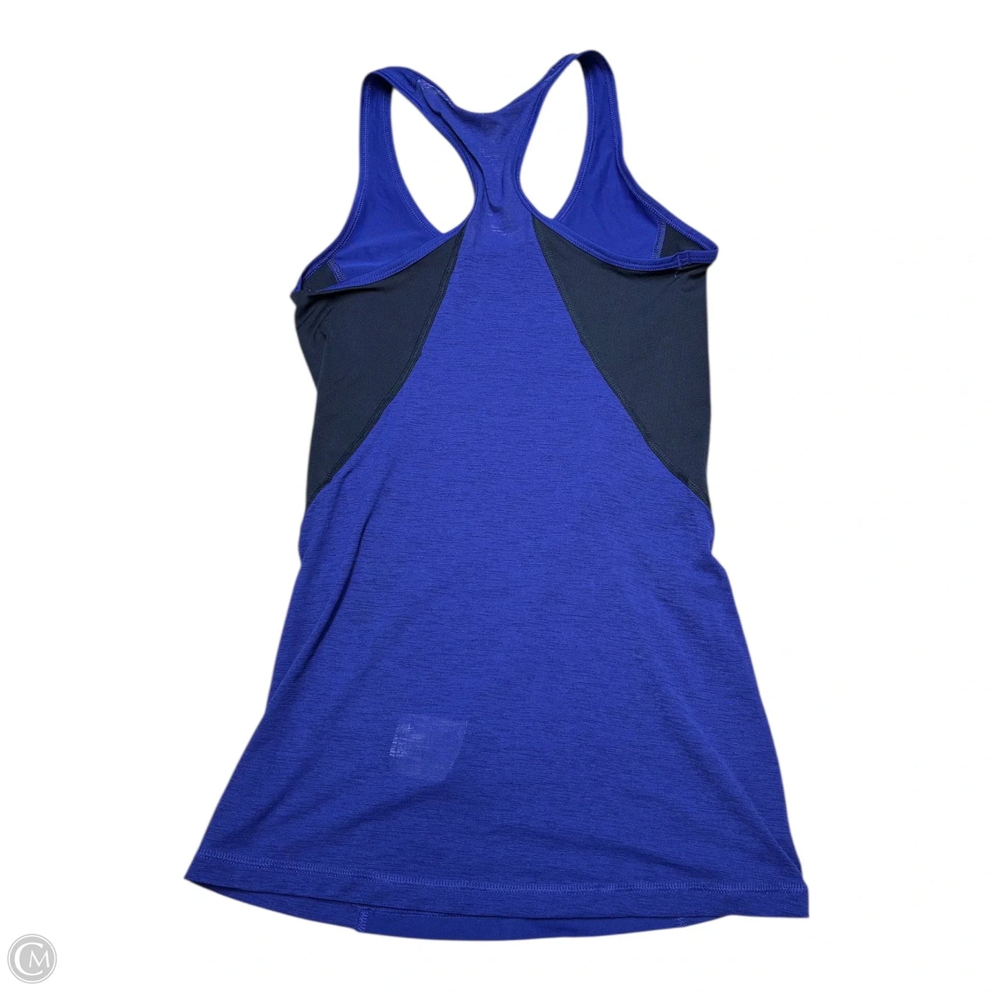Athletic Tank Top By Nike In Black & Blue, Size: Xs