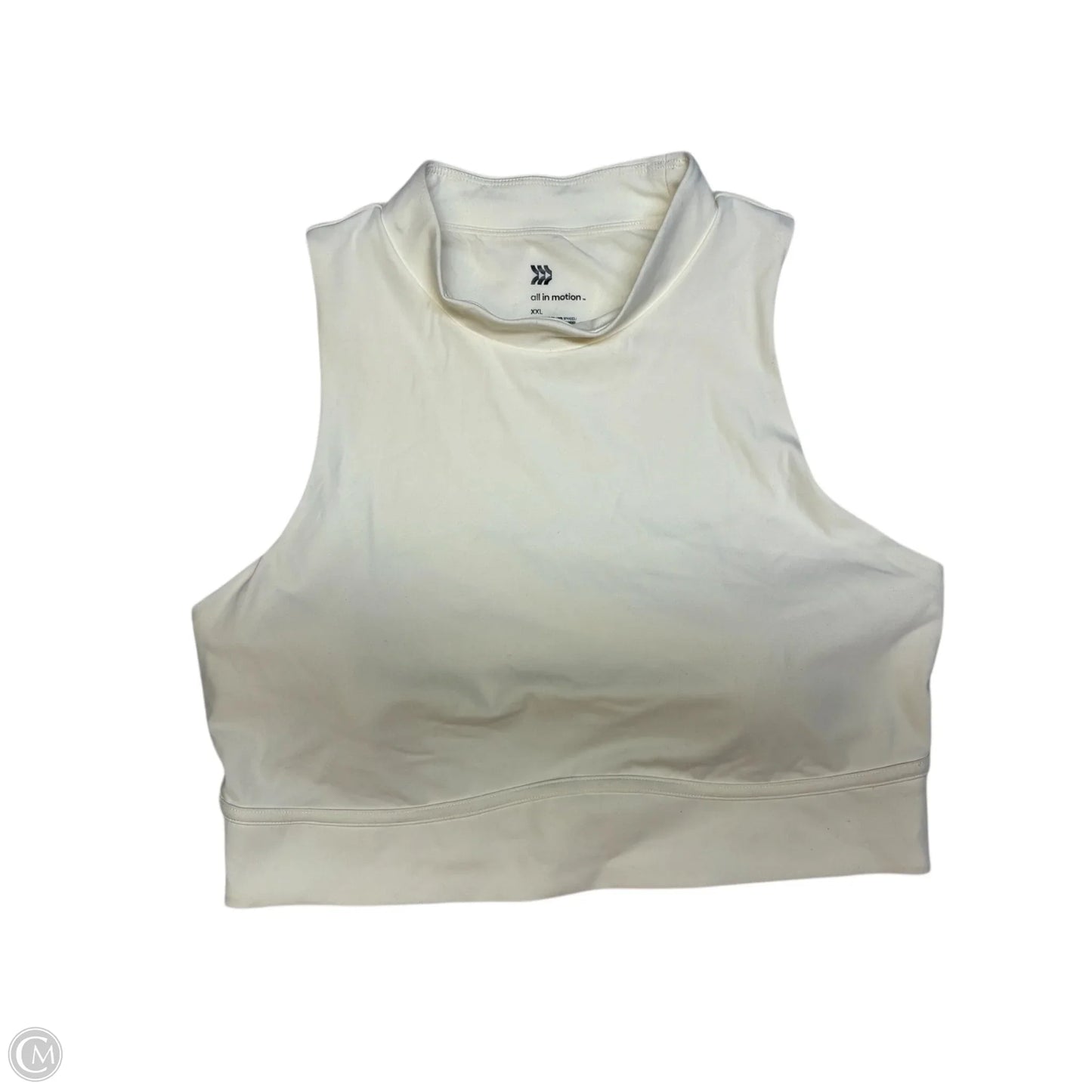 Athletic Tank Top By All In Motion In Cream, Size: Xxl