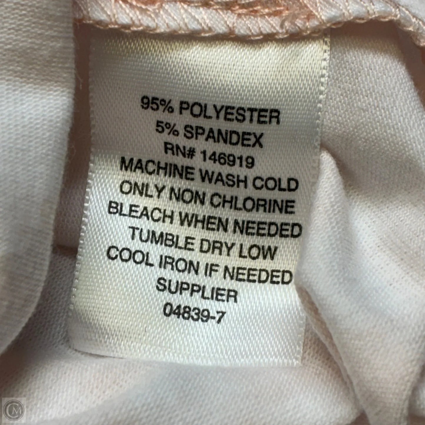 Athletic Tank Top By Xersion In Pink & White, Size: M