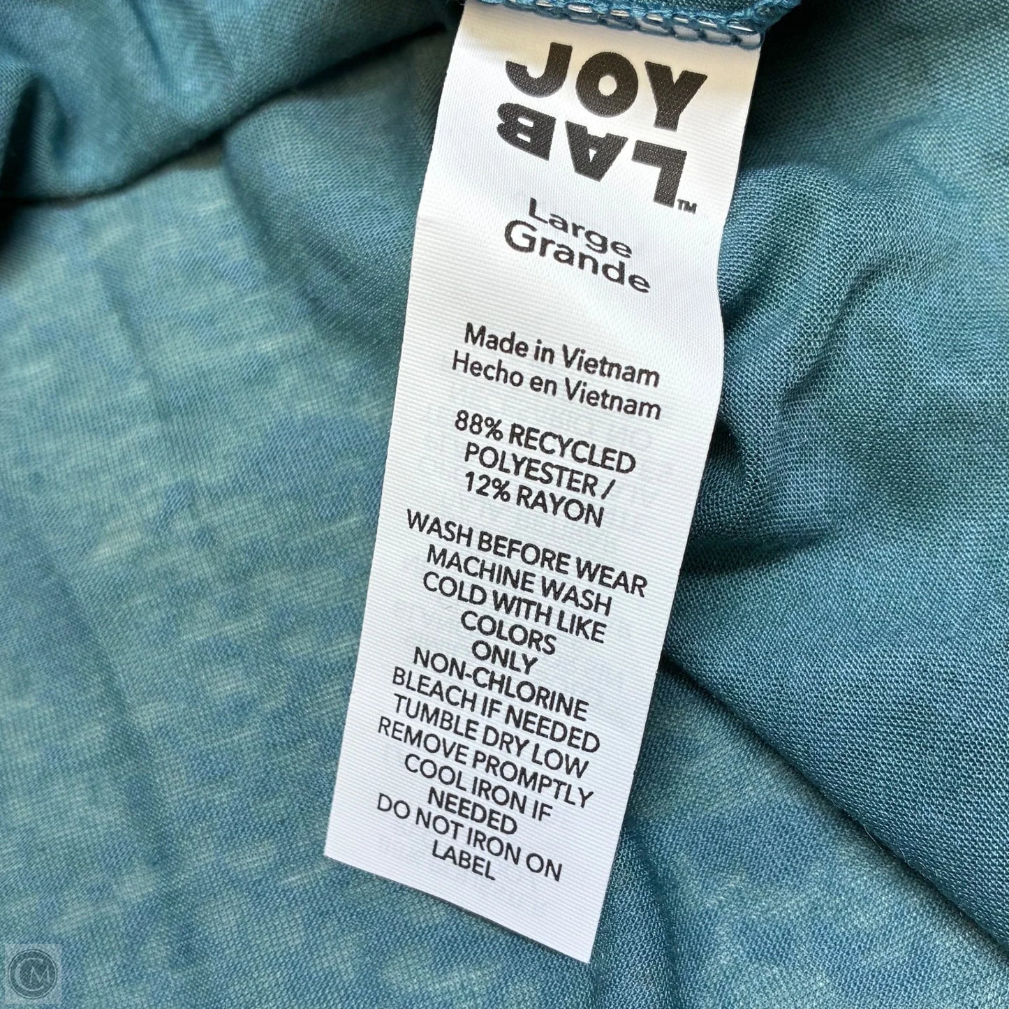 Athletic Tank Top By Joy Lab In Green, Size: L