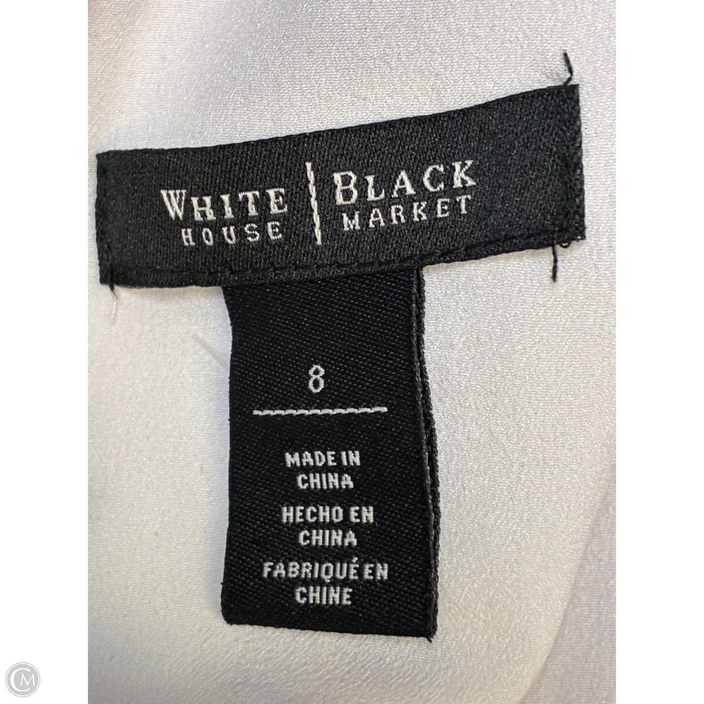 Dress Party Long By White House Black Market In White, Size: M
