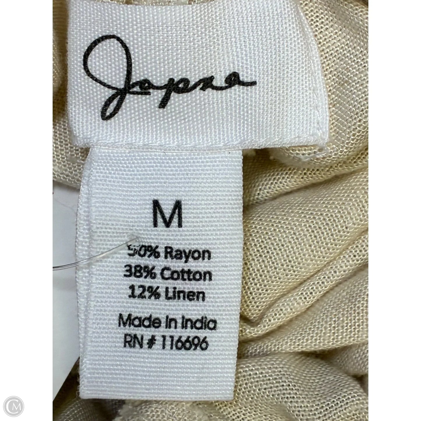 Romper By Japna In Cream, Size: M