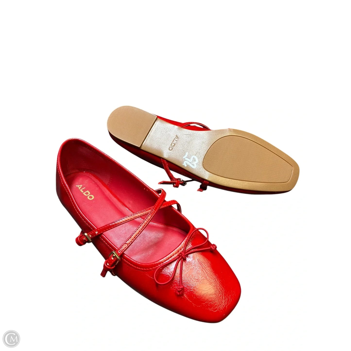 Shoes Flats By Aldo In Red, Size: 9