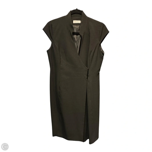 Dress Party Midi By Calvin Klein In Black, Size: 10
