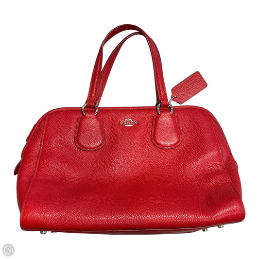 Handbag Designer By Coach, Size: Medium
