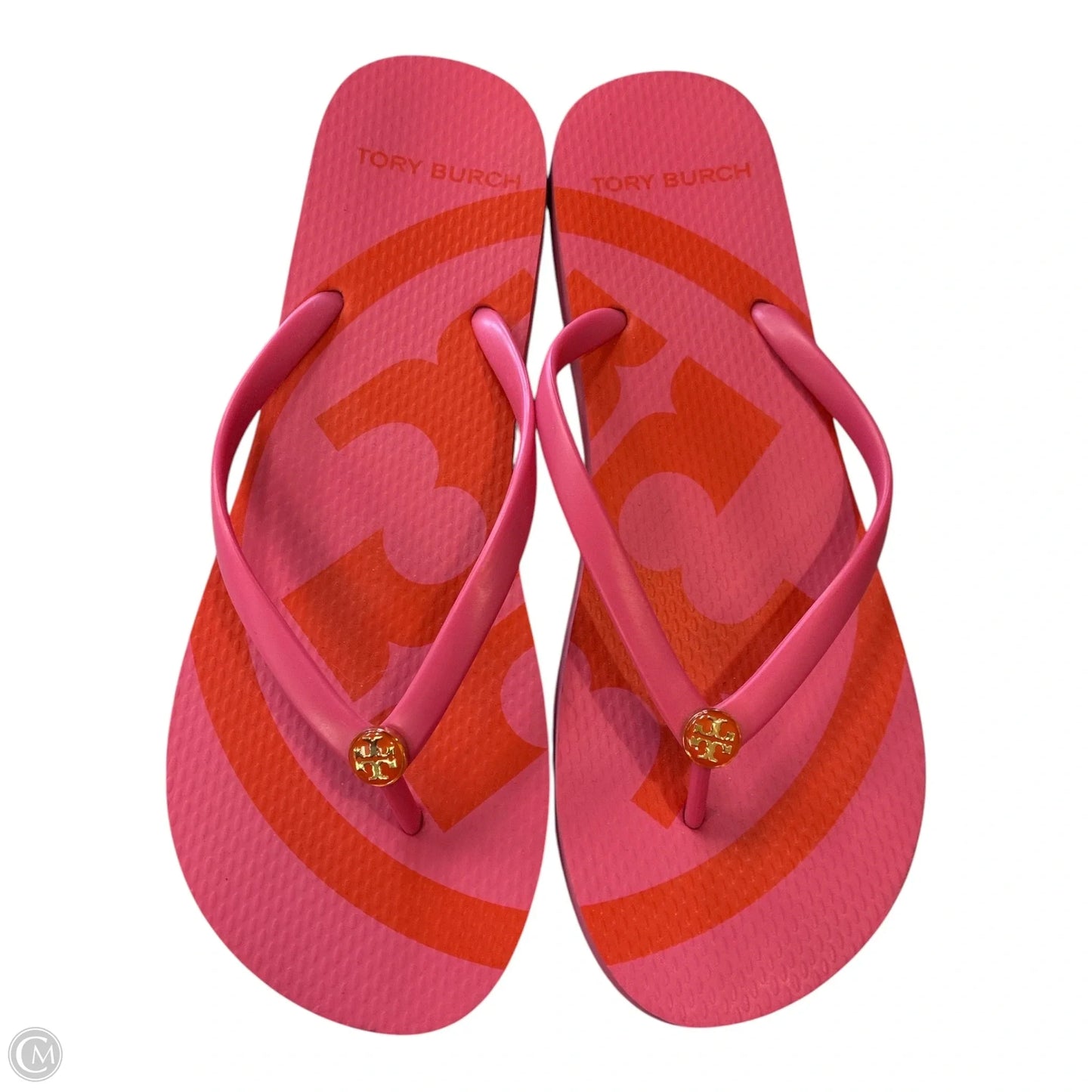 Sandals Designer By Tory Burch In Pink, Size: 11