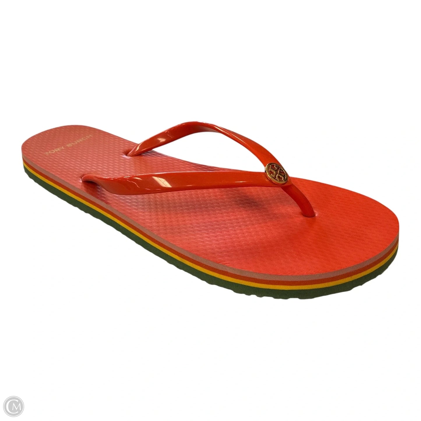 Sandals Designer By Tory Burch In Rainbow Print, Size: 11