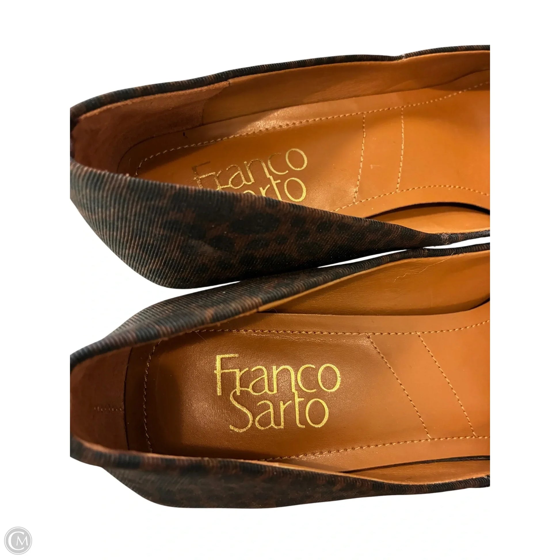 Shoes Heels Kitten By Franco Sarto In Animal Print, Size: 7 Shoes Heels Kitten By Franco Sarto In Animal Print, Size: 7