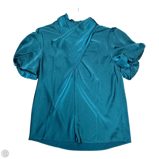 Top Short Sleeve By Entro In Green, Size: M