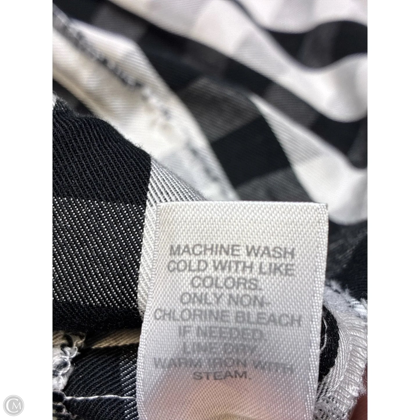 Dress Casual Midi By J. Jill In Black & White, Size: Xs