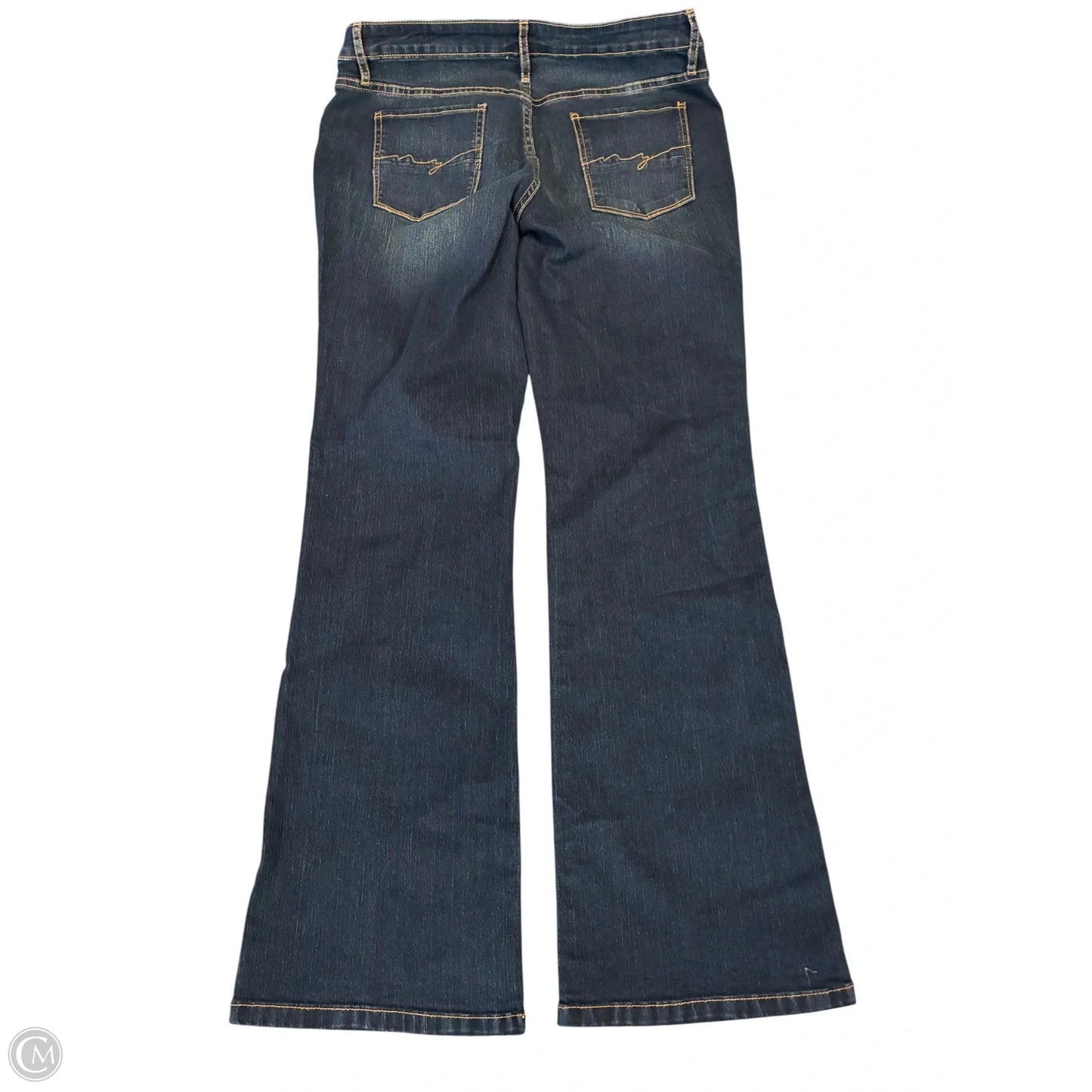 Jeans Boot Cut By New York And Co In Blue Denim, Size: 12