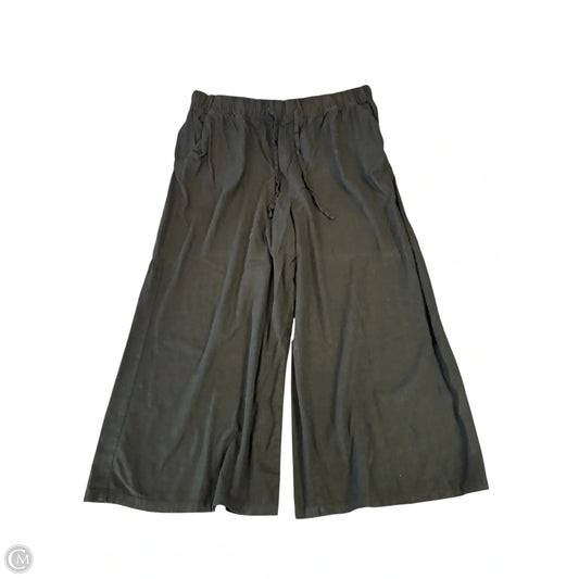 Pants Linen By Ava & Viv In Black, Size: 24