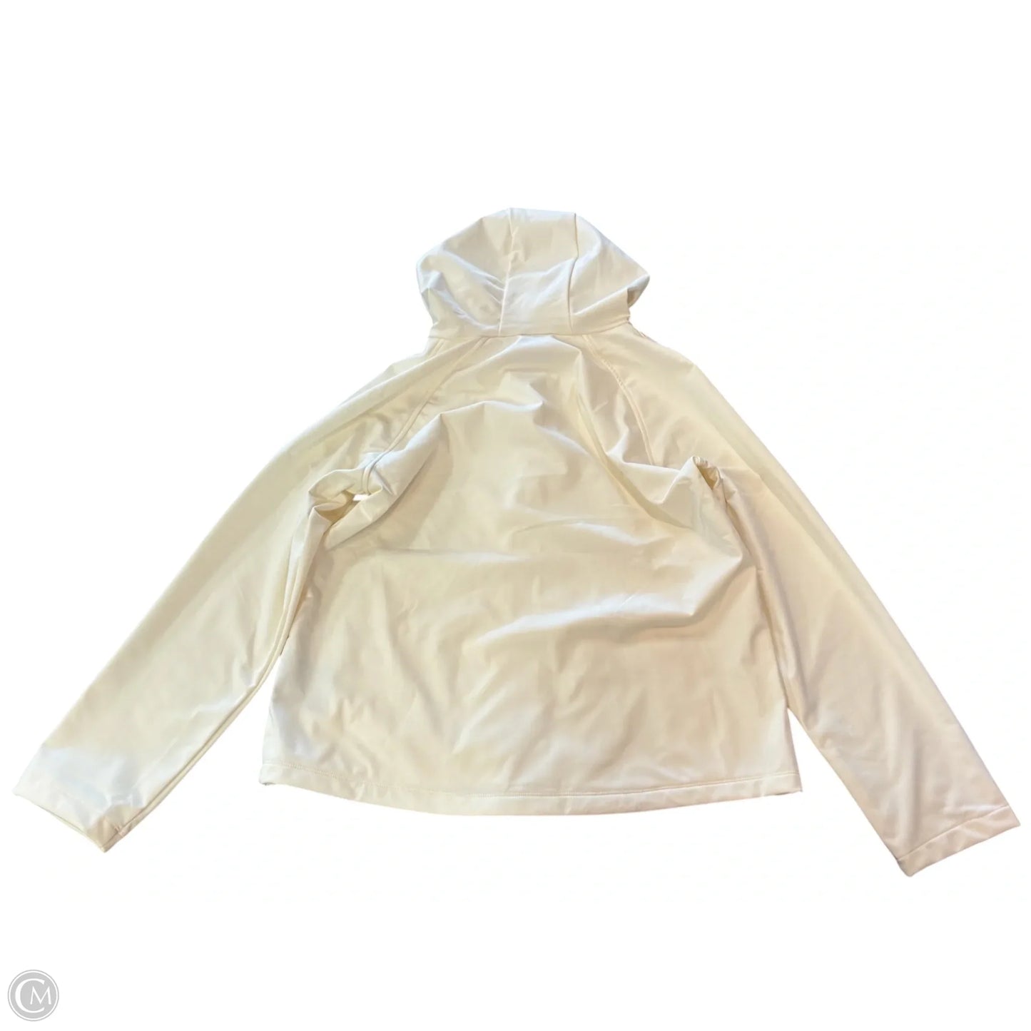 Athletic Jacket By 32 Degrees In Cream, Size: M