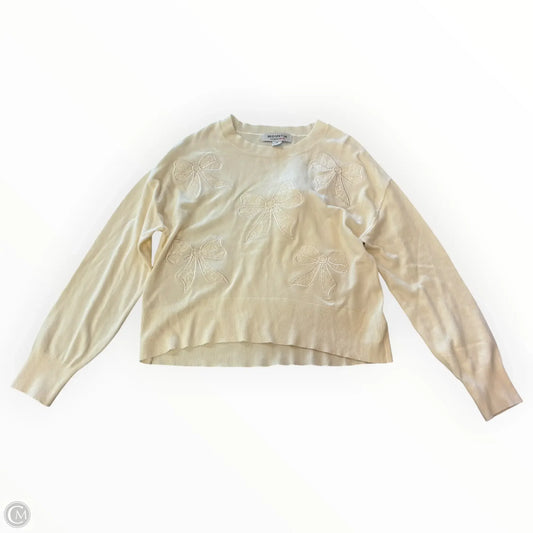 Sweater By Clothes Mentor In Ivory, Size: Xs