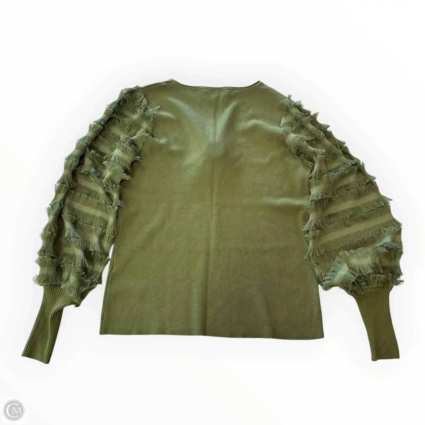 Sweater By Clothes Mentor In Green, Size: S