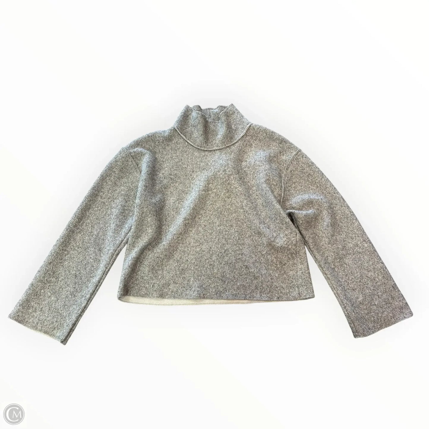 Sweater By Zara In Grey, Size: S