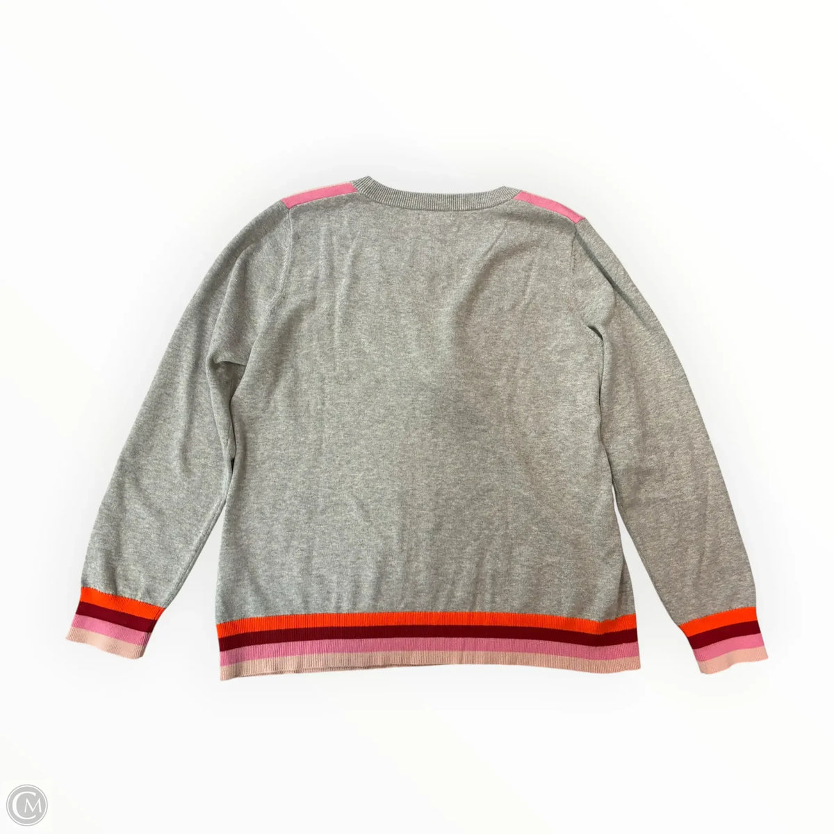 Sweater By Nautica In Grey, Size: Xl