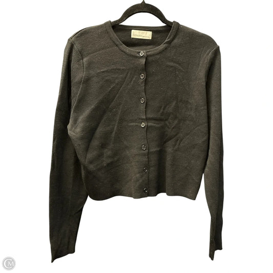 Cardigan By Zenana In Black, Size: L