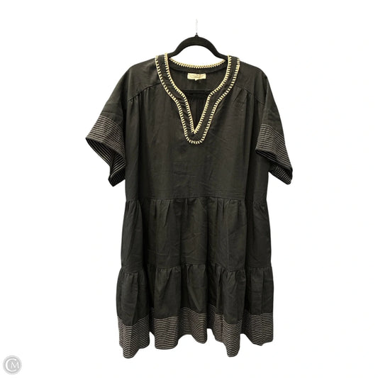 Dress Casual Midi By Entro In Black, Size: Xl